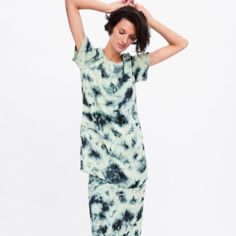 Zara NEW tie dye blouse “batik” top - Picture 5 of 8